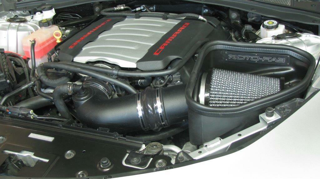 Roto-Fab 10161049 Cold Air Intake System With Dry Filter For 2016-2022 Camaro SS