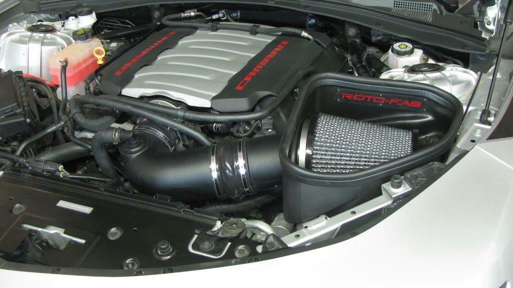 Roto-Fab 10161049 Cold Air Intake System With Dry Filter For 2016-2022 Camaro SS