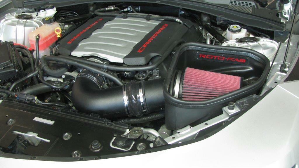 Roto-Fab 10161050 Air Intake System w/ Sound Tube Delete For 2016-2022 Camaro SS