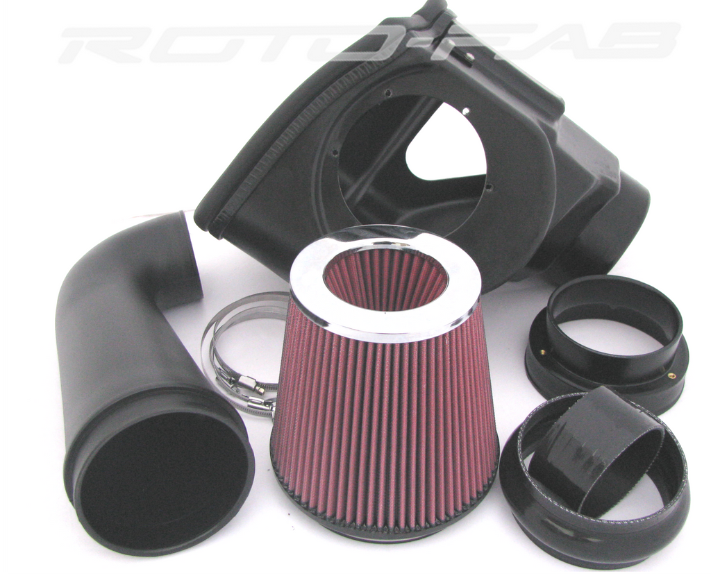 Roto-Fab 10162001 Air Intake System Black Oiled For 05-10 Dodge Charger HEMI