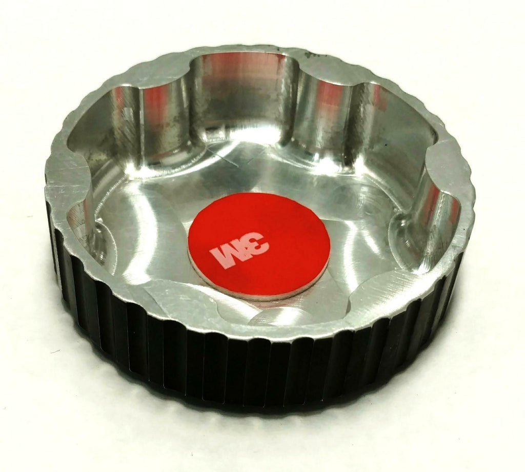 Roto-Fab 10164109 Coolant Cap Cover Billet Satin Black