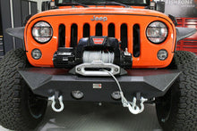 Load image into Gallery viewer, Fishbone Offroad FB22045 Black Front Bumper 07-18 Wrangler JK Rubicon Unlimited