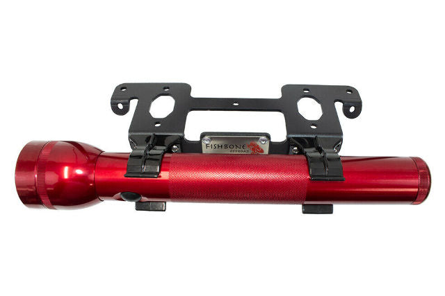 Fishbone Offroad FB25092 Roll Bar Flashlight Mount Front 18-20 Wrangler JL