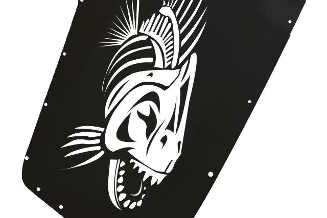 Fishbone Offroad FB31131 Black Hood Louver For 97-02 Jeep Wrangler