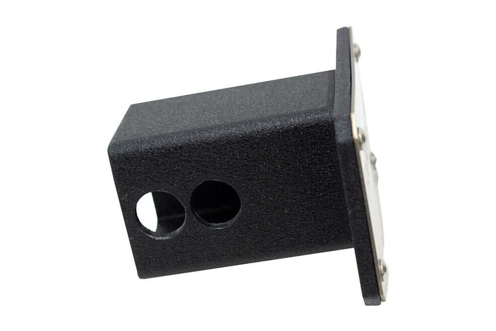 Fishbone Offroad FB32096 Black Powdercoated Steel Hitch Cover For 2" Hitch