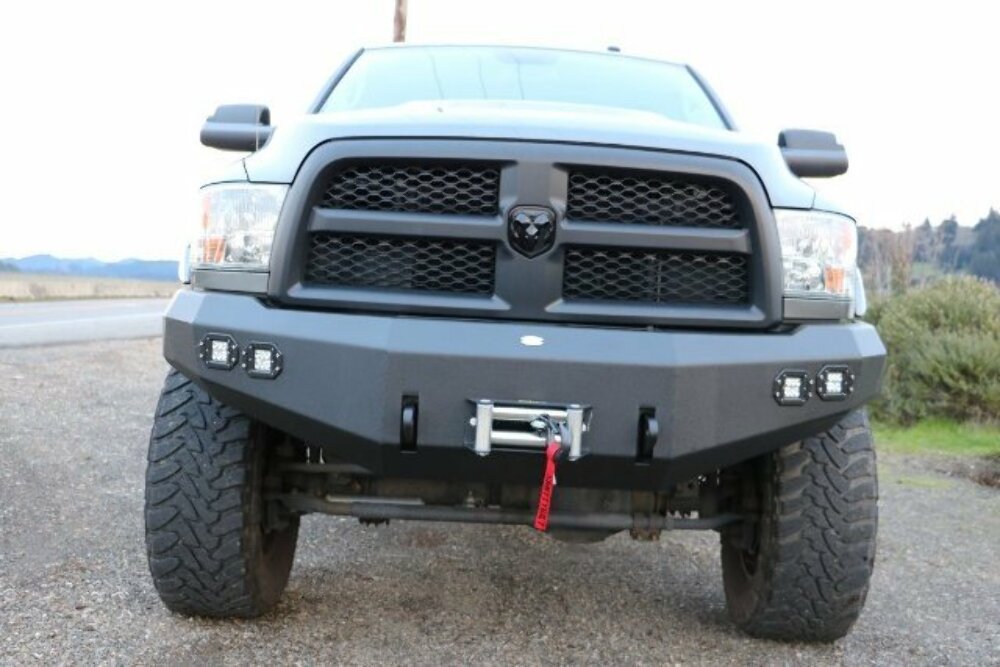 DV8 Offroad FBDR2-02 Front Bumper Fits 10-18 2500 3500 Ram 2500 Ram 3500