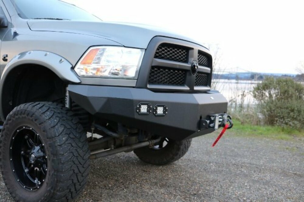 DV8 Offroad FBDR2-02 Front Bumper Fits 10-18 2500 3500 Ram 2500 Ram 3500