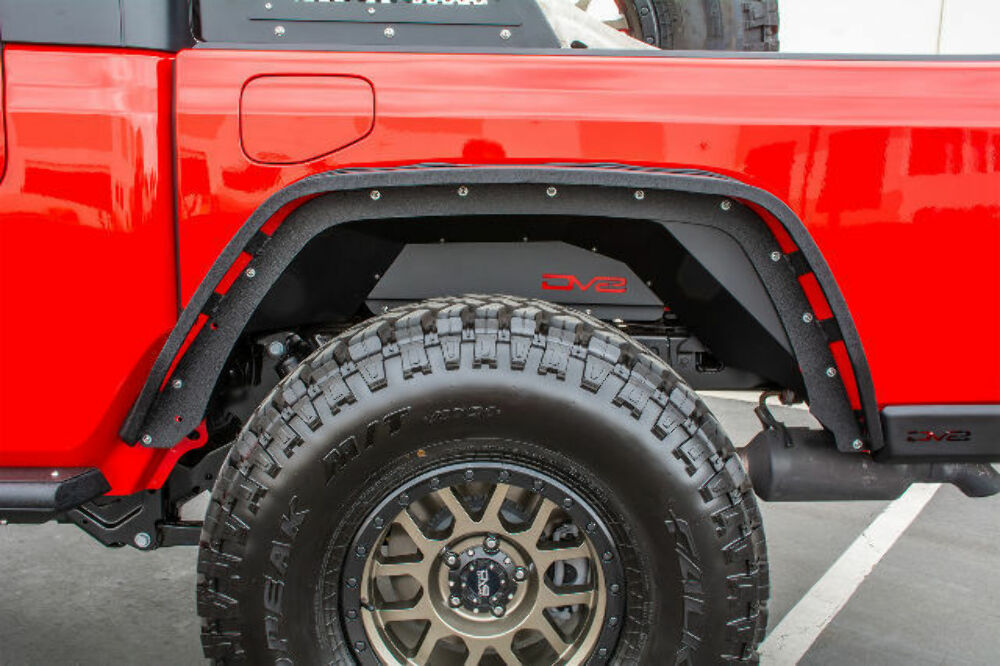 DV8 Offroad FDGL-01 Slim Fender Flares Fits 20-22 Gladiator