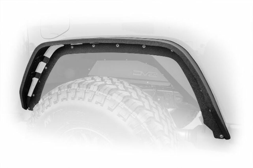 DV8 Offroad FDGL-01 Slim Fender Flares Fits 20-22 Gladiator