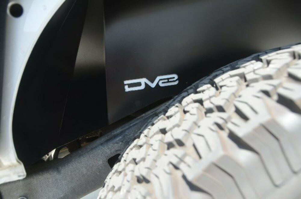 DV8 Offroad INFEND-01RR Inner Fender Fits 07-18 Wrangler (JK) Wrangler (JL)