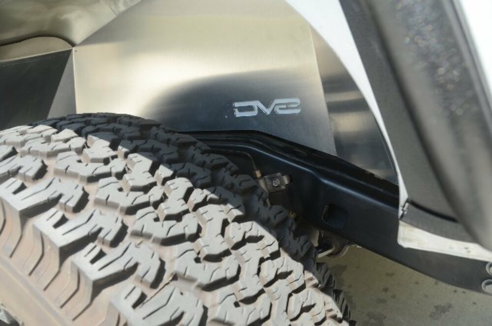 DV8 Offroad INFEND-01RR Inner Fender Fits 07-18 Wrangler (JK) Wrangler (JL)