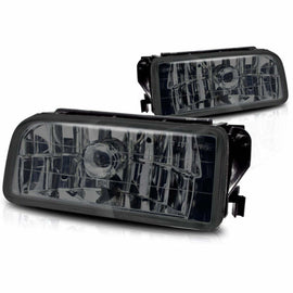 Winjet CFWJ-0079-S Fog Lights Smoke Lens Fits 92-98 M3 E36