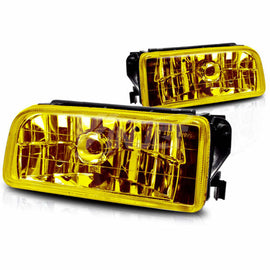 Winjet CFWJ-0079-Y Fog Lights Amber Yellow Lens Fits 92-98 M3 E36