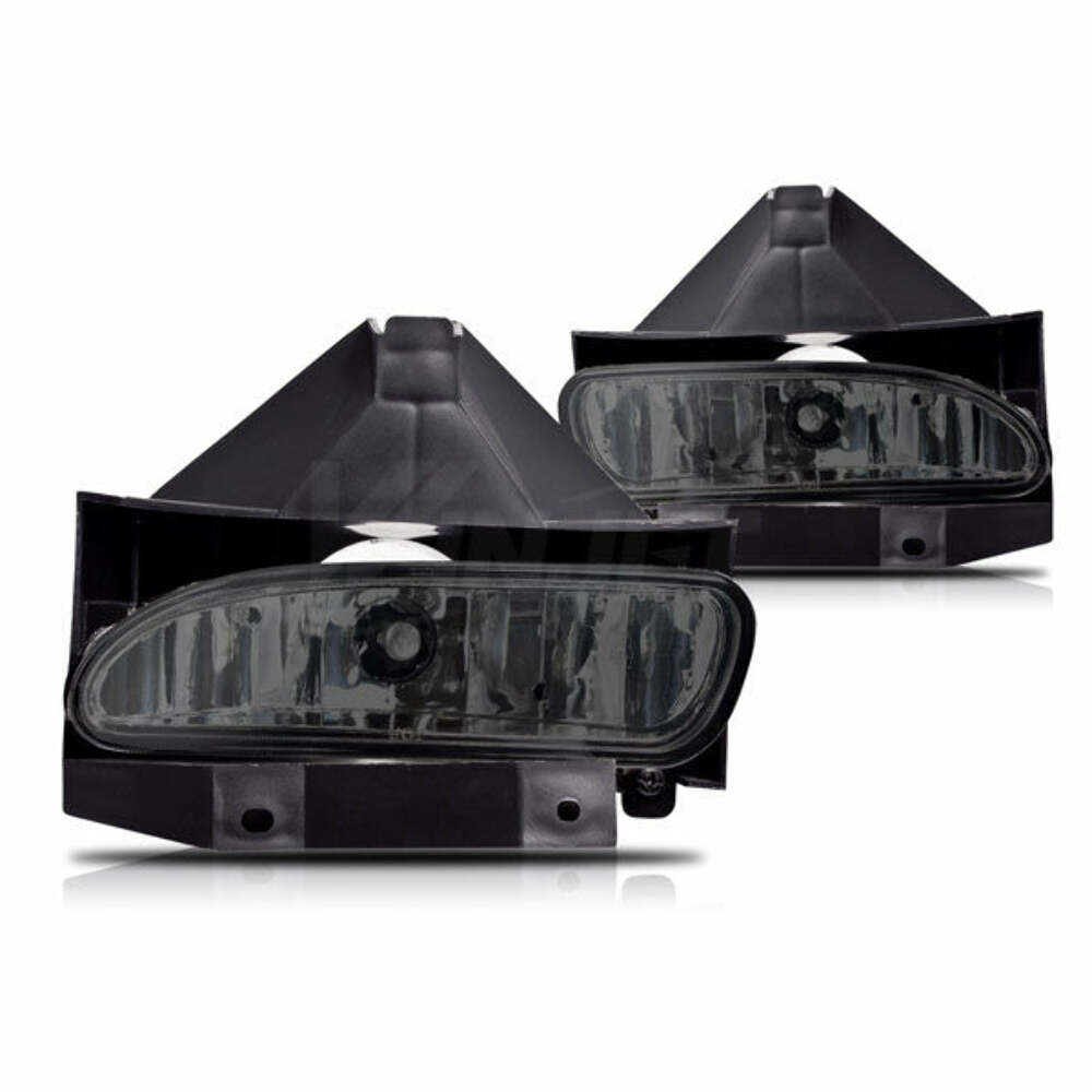 Winjet CFWJ-0086-S Fog Lights Smoke Lens Fits 99-04 Mustang