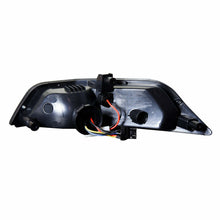 Load image into Gallery viewer, Winjet CTSWJ-0640-GBC-SQ Turn Signals Gloss Black Clear Lens Fits 15-17 Mustang