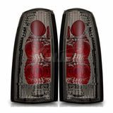 Winjet CTWJ-0003-CS Taillights Chrome Smoke Lens Fits 99-00 Escalade