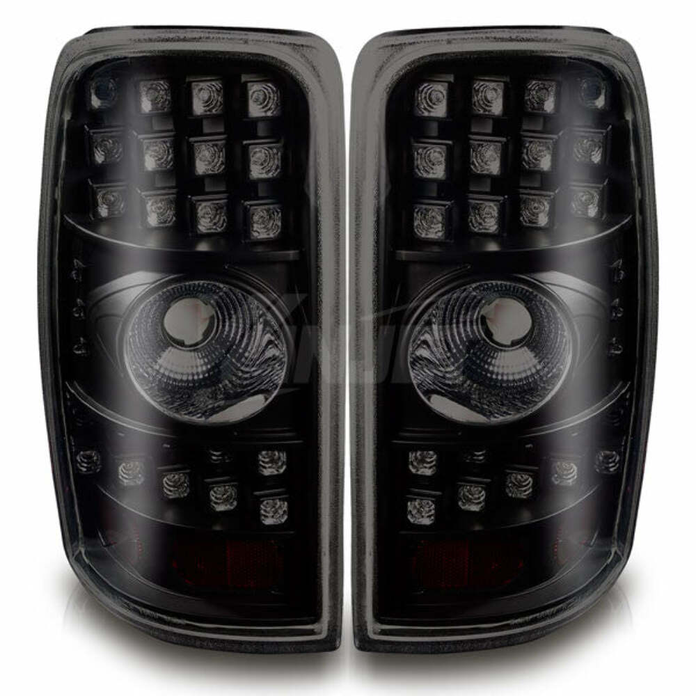 Winjet CTWJ-0007-BS Taillights Black Smoke Lens Fits 00-06 Suburban