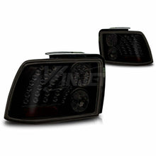 Load image into Gallery viewer, Winjet CTWJ-0019-BS Taillights Black Smoke Lens Fits 99-04 Mustang