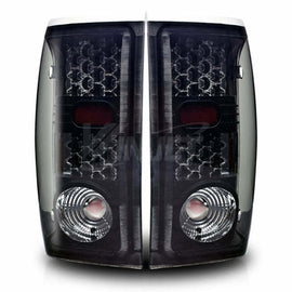 Winjet CTWJ-0146-BS Taillights Black Smoke Lens Fits 01-05 Ranger