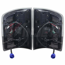 Winjet CTWJ-0439-BS Taillights Black Smoke Lens Fits 14-18 Sierra 1500