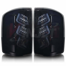 Load image into Gallery viewer, Winjet CTWJ-0439-BS Taillights Black Smoke Lens Fits 14-18 Sierra 1500