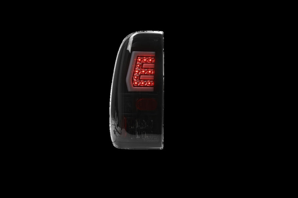 Winjet CTWJ-0703-BS Taillights Black Smoke Lens Fits 97-03 F-150