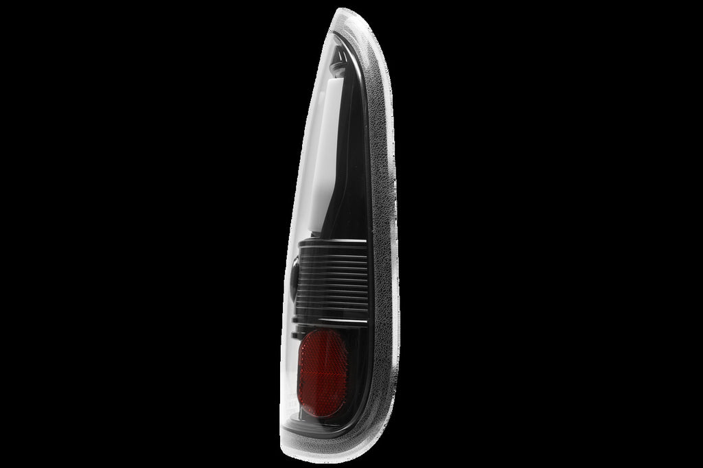 Winjet CTWJ-0703-BS Taillights Black Smoke Lens Fits 97-03 F-150