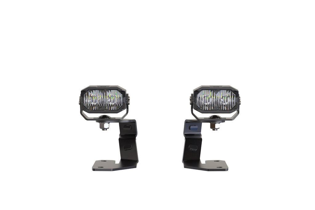 Morimoto 2B-PLR-BAF043-0008 LED Pod Lights Yellow Spot Beam For 03-10 Cayenne