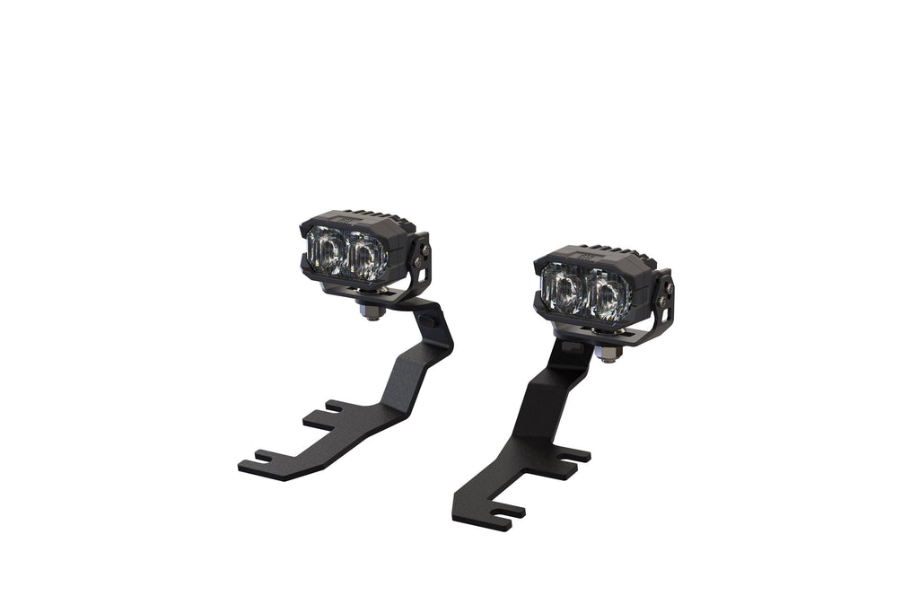 Morimoto 2B-PLR-BAF075-0021 LED Pod Lights White Wide Beam For 15-26 Canyon