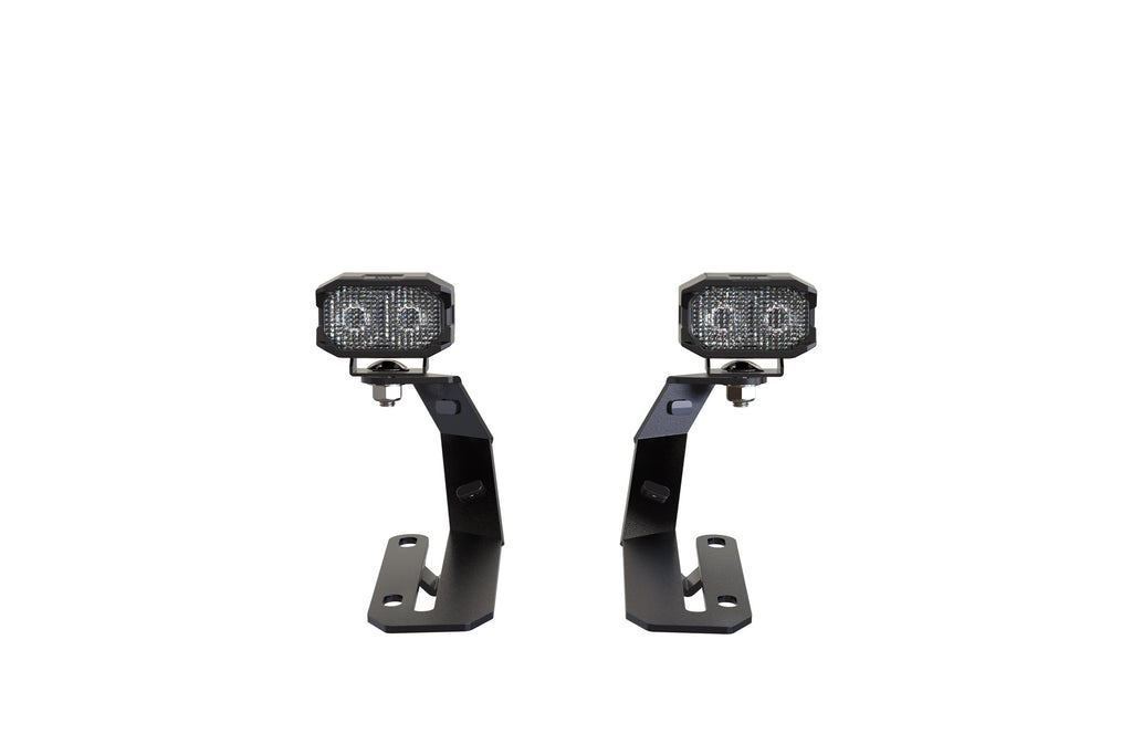 Morimoto 2B-PLR-BAF250-0013 LED Pod Lights White Flood Beam For 18-26 Atlas