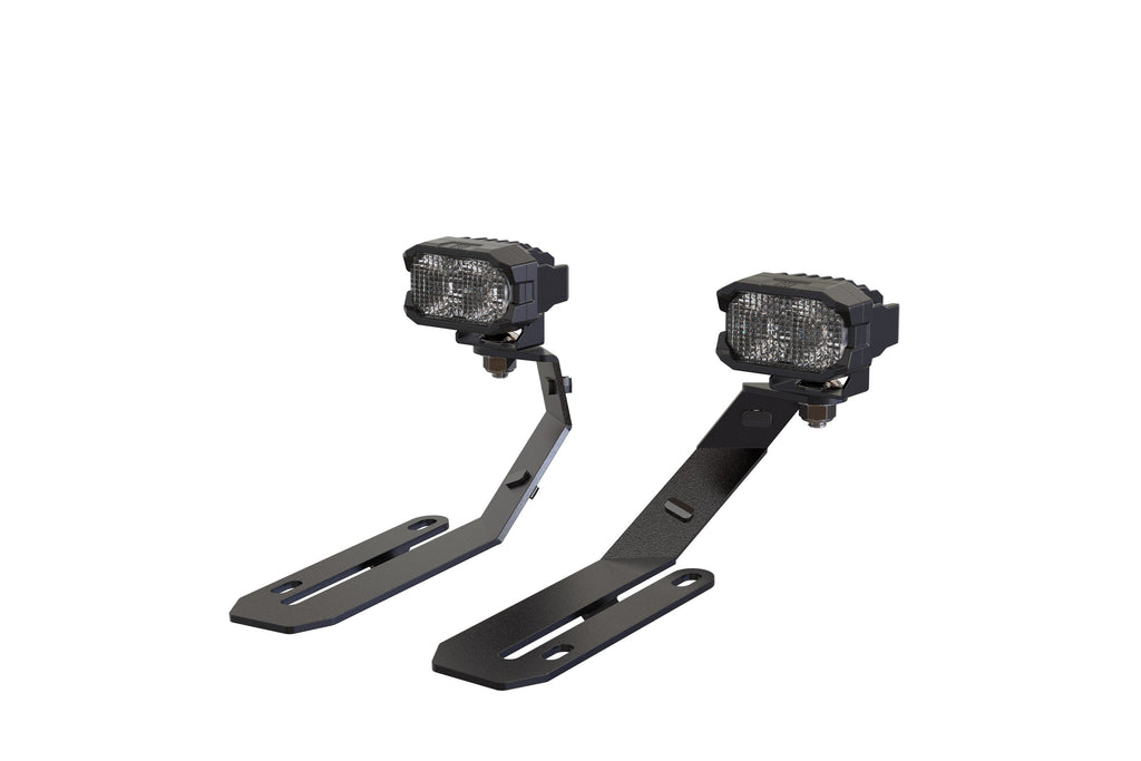 Morimoto 2B-PLR-BAF250-0012 LED Pod Lights Yellow Wide Beam For 18-26 Atlas