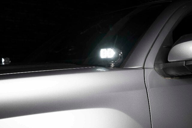 Morimoto LED Pod Light Kit NCS Yellow Combo Beam Fits 16-23 Tacoma