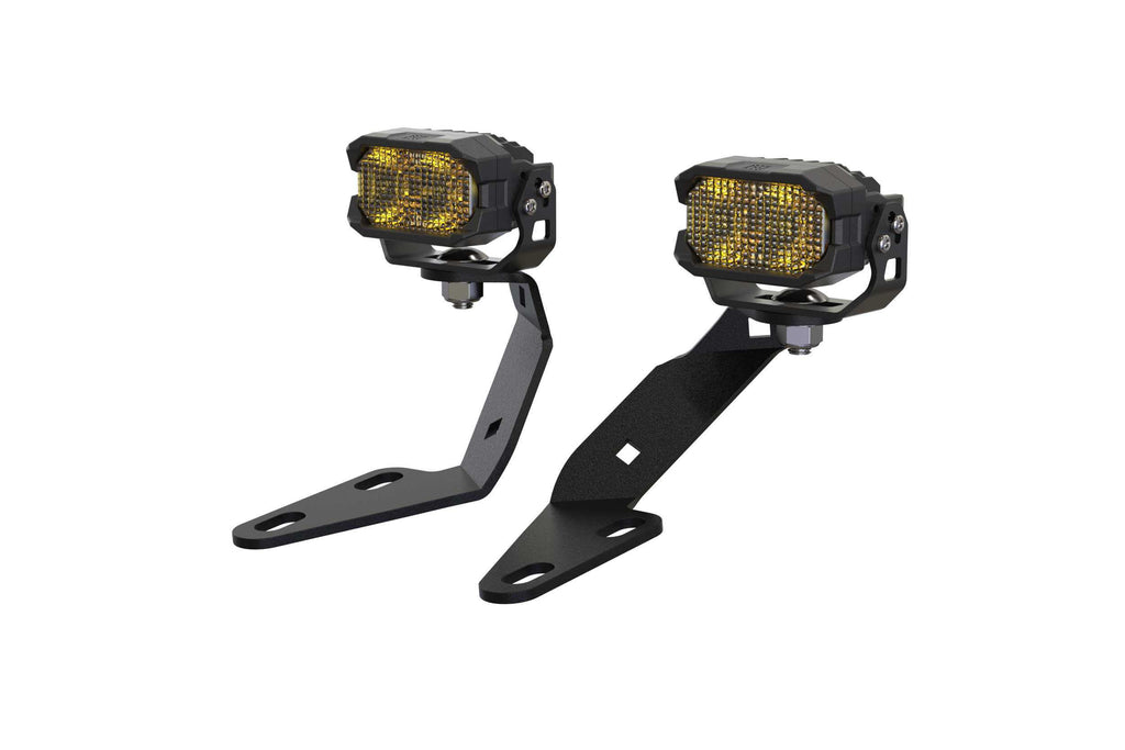 Morimoto LED Pod Light Kit NCS White SAE Wide Beam Fits 16-23 Tacoma