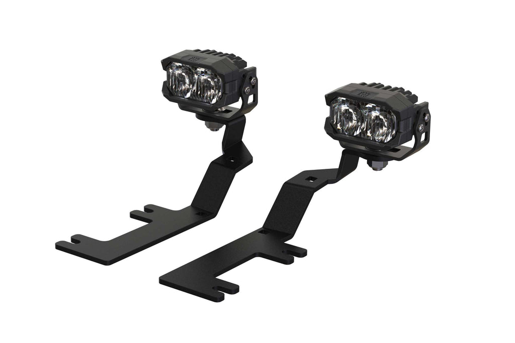 Morimoto LED Pod Light Kit NCS White Combo Beam Fits 14-18 Sierra 1500 2B-PLR-KIT-1086
