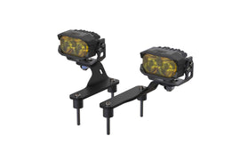 Morimoto 2B-PLR-KIT-1151 LED Pod Light Kit HXB Yellow Spot Beam Fits Wrangler JL