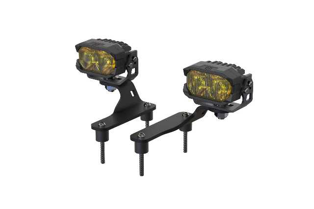 Morimoto 2B-PLR-KIT-1162 LED Pod Light Kit HXB White Spot Beam Fits Gladiator JT