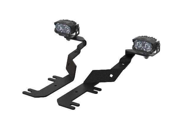 Morimoto LED Pod Light Kit NCS Yellow Combo Beam Fits 17-22 Super Duty