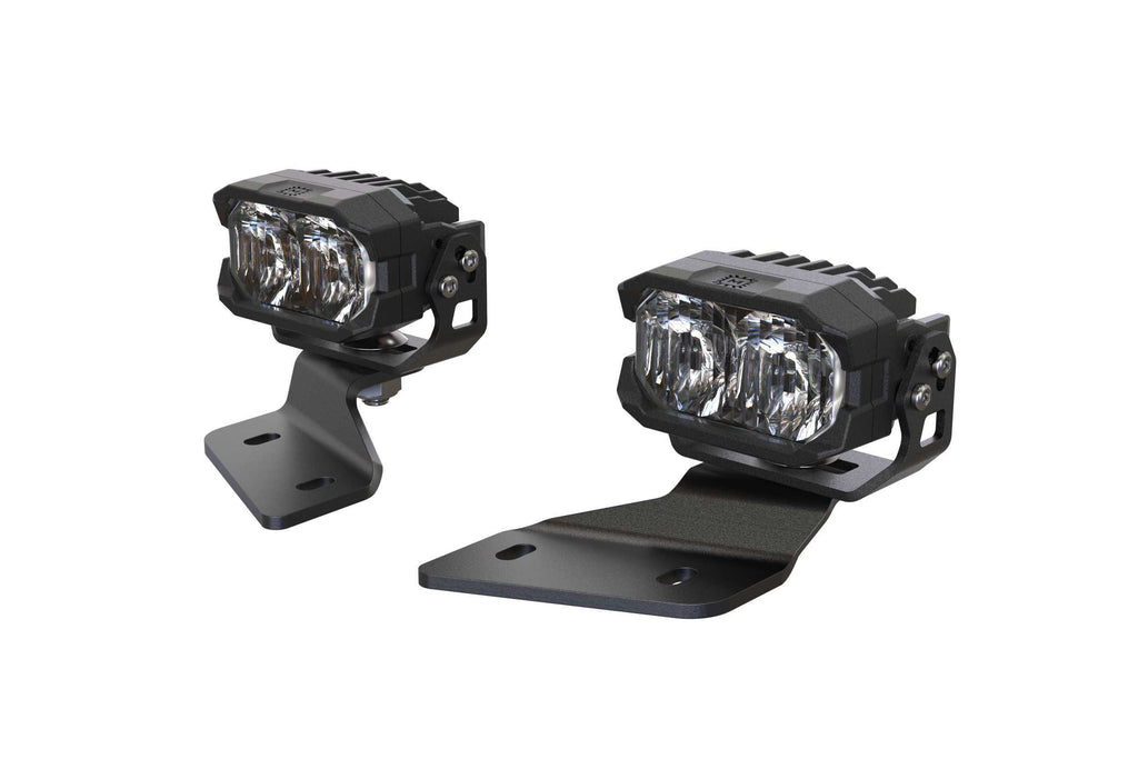 Morimoto LED Pod Light Kit NCS Yellow Flood Beam Fits 2021+ Bronco