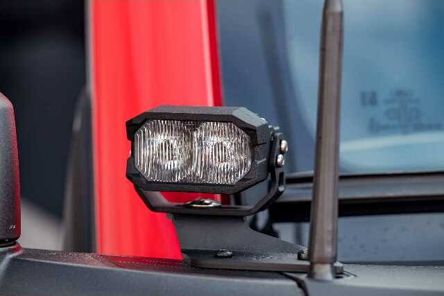 Morimoto 2B-PLR-KIT-1411 LED Pod Light Kit NCS White Spot Beam Fits 21+ F150