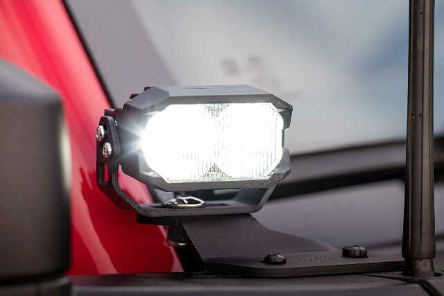 Morimoto 2B-PLR-KIT-1410 LED Pod Light Kit HXB White Spot Beam Fits 21+ F150