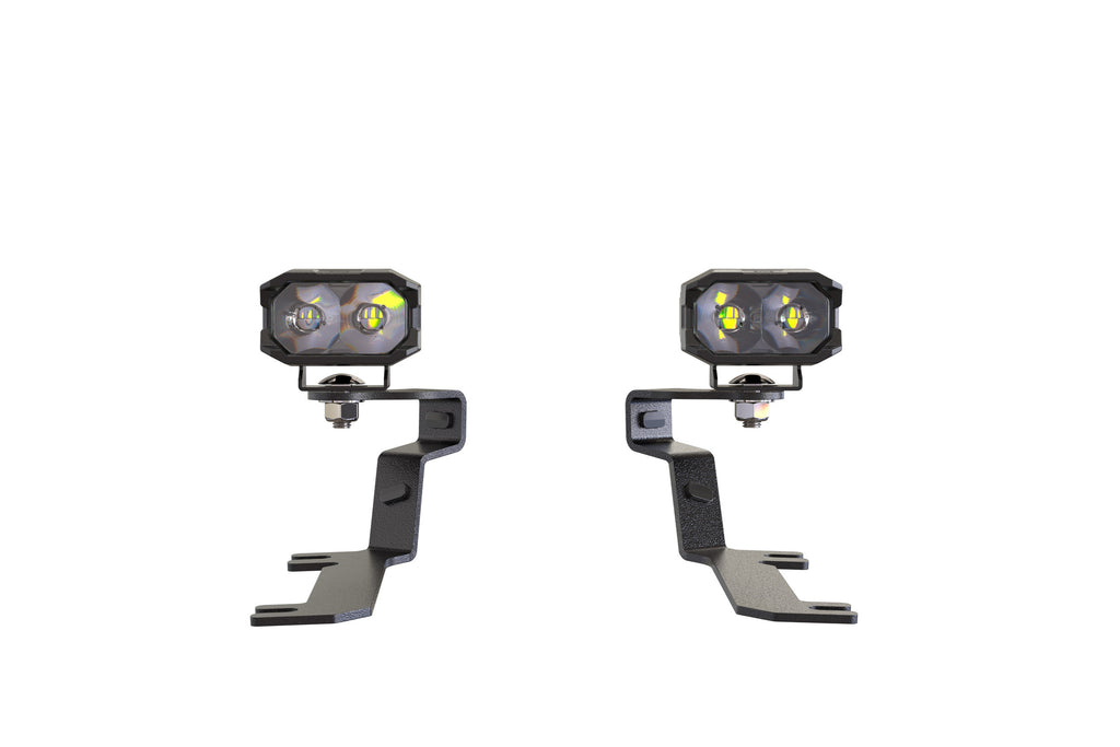 Morimoto LED Pod Light Kit HXB White Combo Beam Fits 15-17 Ford Mustang