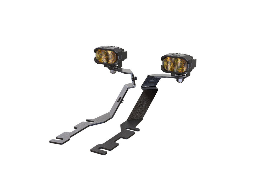 Morimoto LED Pod Light Kit NCS White SAE Wide Beam Fits 2019+ Ram 1500