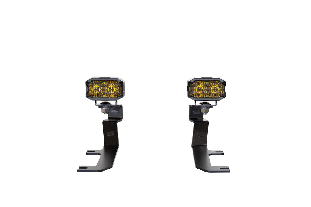 Morimoto LED Pod Light Kit HXB White Combo Beam Fits 2020+ Sierra HD