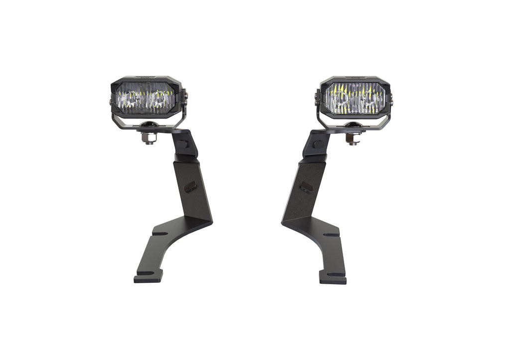 Morimoto LED Pod Light Kit HXB White SAE Wide Beam Fits 15-23 Dodge Charger