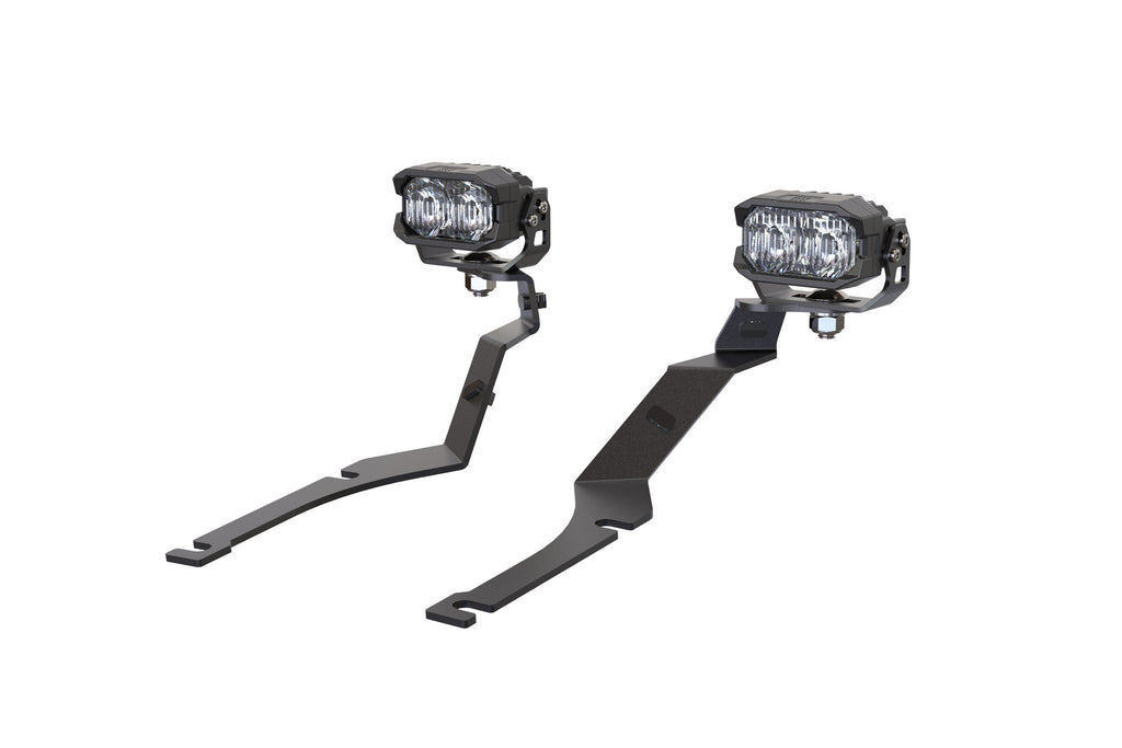 Morimoto LED Pod Light Kit HXB White Flood Beam Fits 15-23 Dodge Charger