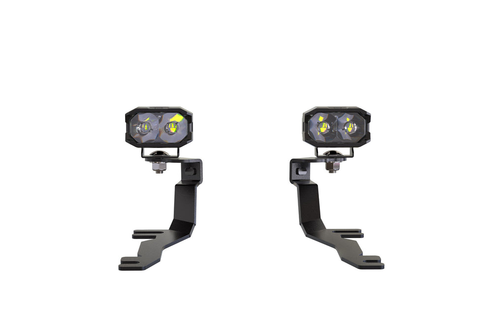 Morimoto LED Pod Light Kit NCS Yellow Combo Beam Fits 2024+ Ford Mustang
