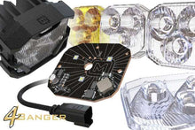 Load image into Gallery viewer, Morimoto 4B-FLUSH-1002 4Banger Flush-Mount Kit NCS White Combo Beam