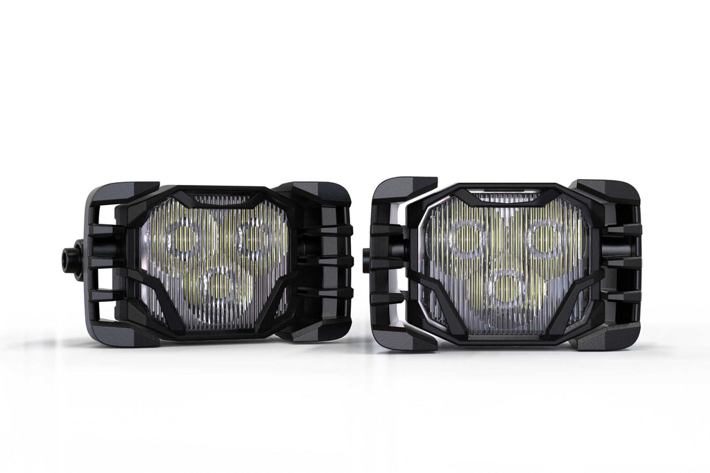 Morimoto LED Fog Light Kit HXB White SAE Wide Beam Fits 17+ Super Duty