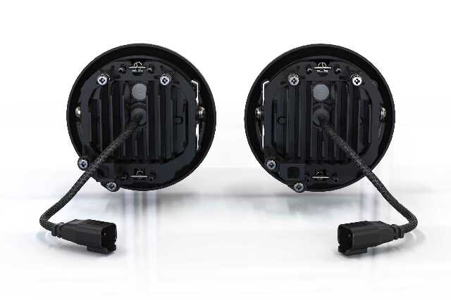 Morimoto LED Fog Light Kit HXB Yellow SAE Wide Beam Fits 07-14 Yukon