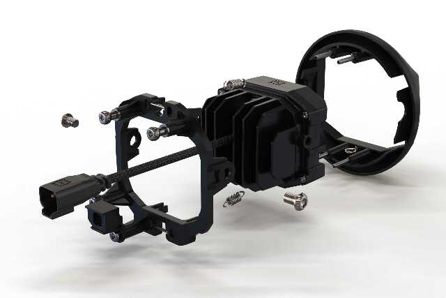 Morimoto 4B-FOG-GM-1092 LED Fog Light Kit HXB Yellow Spot Beam Fits 07-14 Yukon